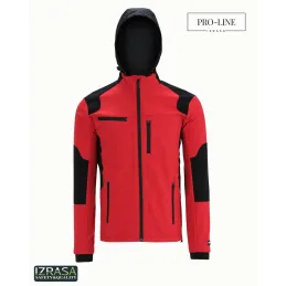 IZRASA Kırmızı ProLine Technical Softshell Design Mont