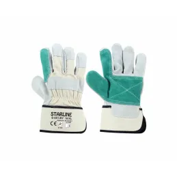 STARLİNE E-051-BY Takviyeli Deri Eldiven