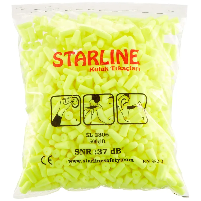 Starline 2306 500 Çift Dökme Kulak Tıkacı