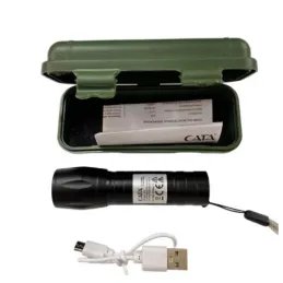 Cata Şarj Edilebilir Ledli El Feneri CT-8024