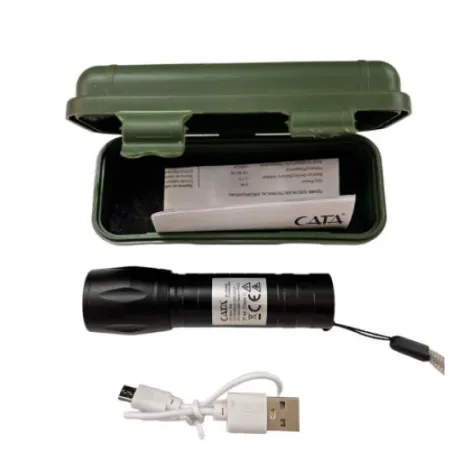 Cata Şarj Edilebilir Ledli El Feneri CT-8024