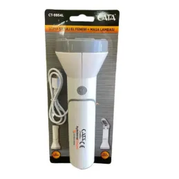Cata Soma Ledli El Feneri CT-9954 Beyaz Işık