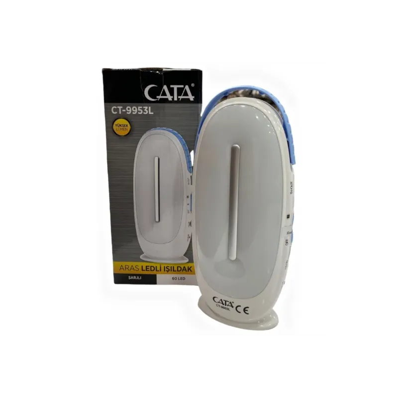 Cata Aras 60 Ledli Işıldak CT-9953 Dimmerli Beyaz Işık