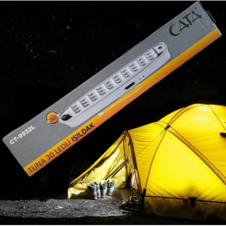 Cata 30 Ledli 3W Şarjlı Işıldak CT-9932 - Beyaz Işık