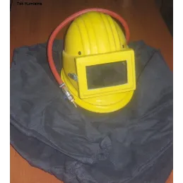 KUMLAMA MASKESİ OMUZLUK DAHİL - SARI RENK