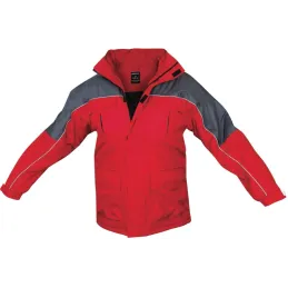 Izrasa NR22 Monacco Ripstop Parka İki Renkli Kırmızı