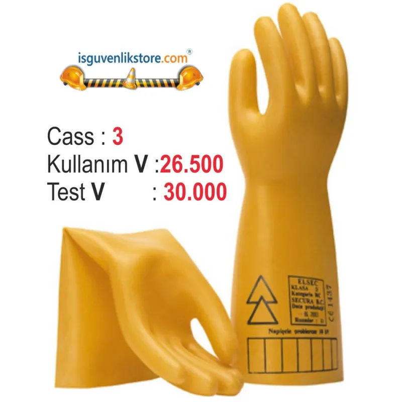İZOLE ELEKTRİK ELDİVENİ CLASS 3