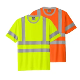 Bisiklet yaka Reflektörlü tişört