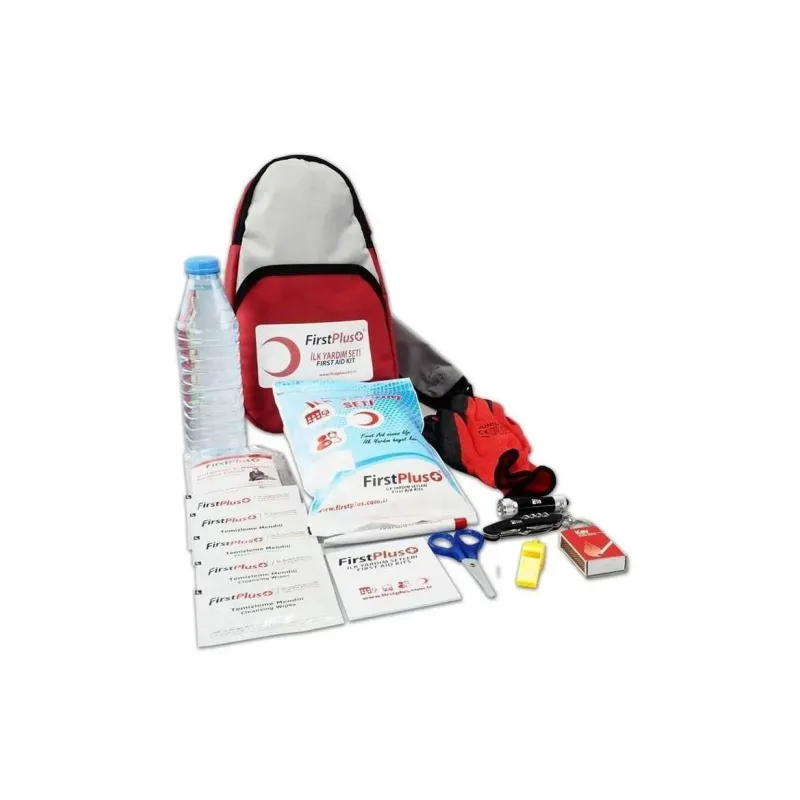 First Plus Deprem Afet İçin İlk Yardım Seti Çantası FP 09101