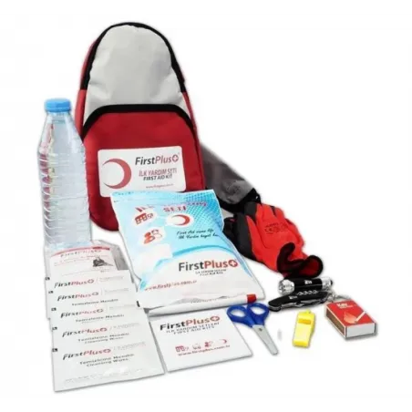 First Plus Deprem Afet İçin İlk Yardım Seti Çantası FP 09101