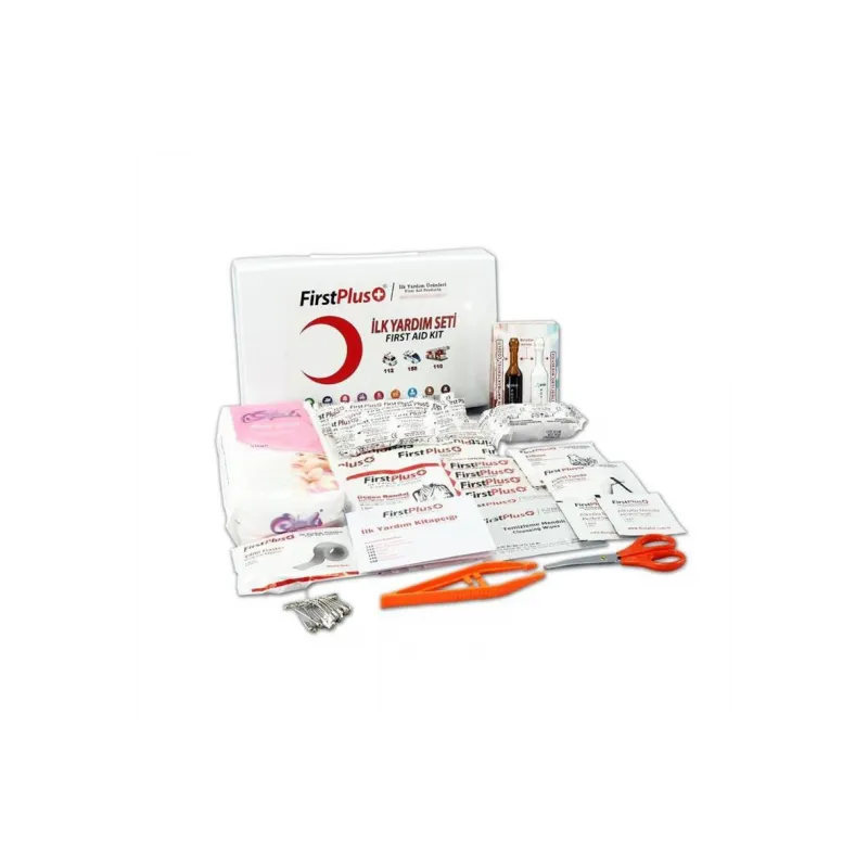 First Plus Beyaz Çantalı Ev Tipi İlk Yardım Seti FP 03102