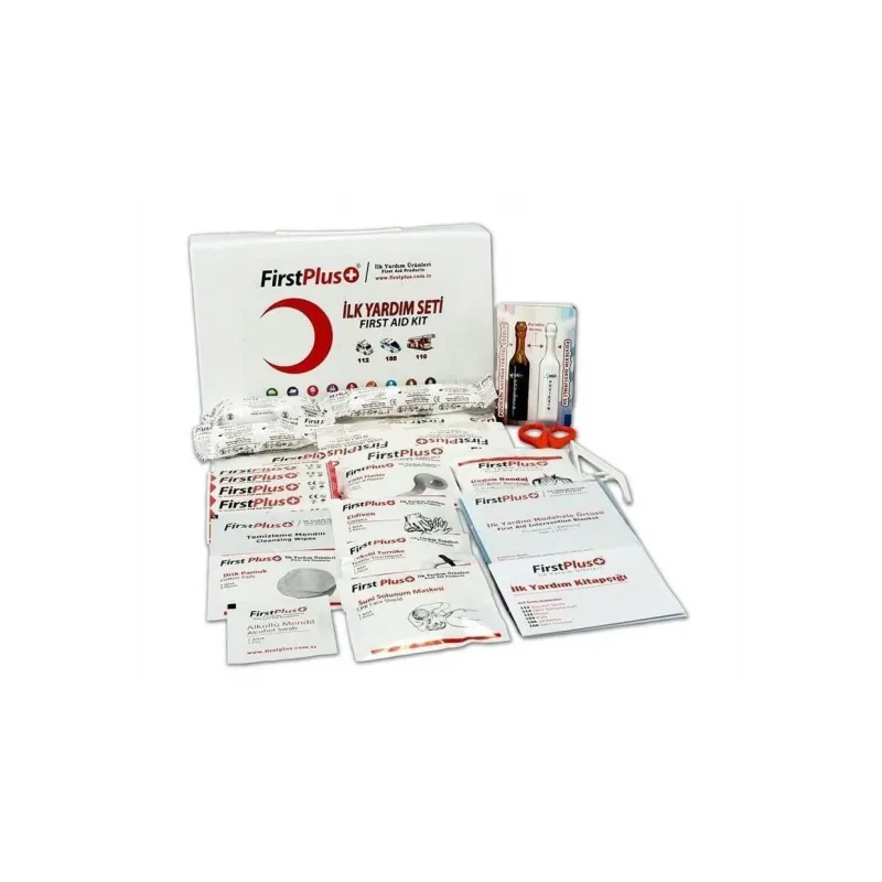First Plus Beyaz Çantalı Tekne Tipi İlk Yardım Seti FP 02101