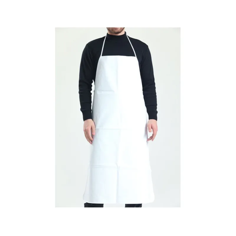 BEYAZ PVC SU GEÇİRMEZ ÖNLÜK