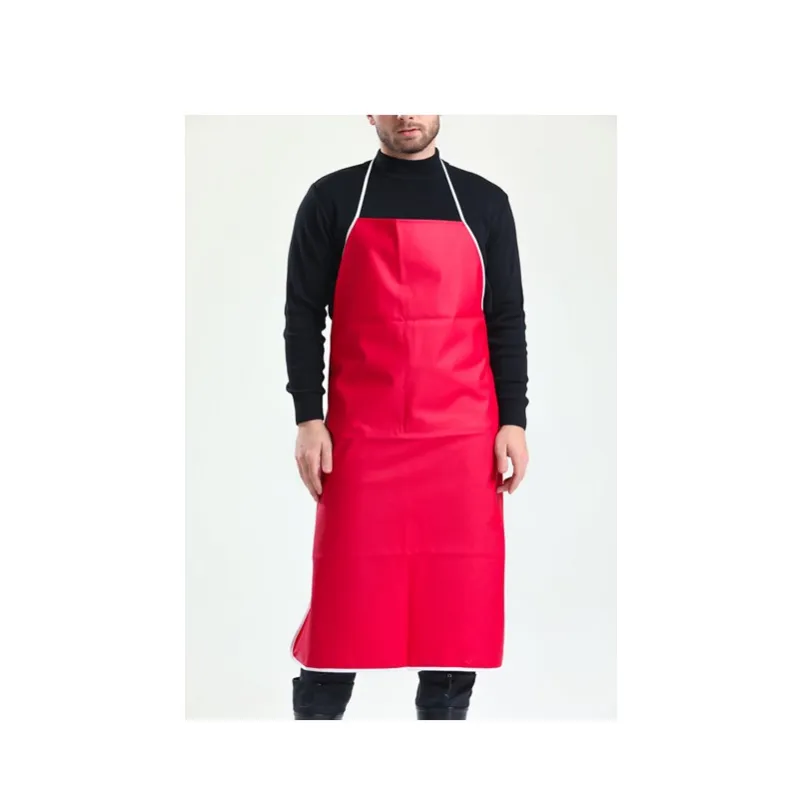 KIRMIZI PVC SU GEÇİRMEZ ÖNLÜK