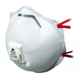3M 9936 FFP3 Ventilli Asit Gaz ve Toz ve Sis Maskesi