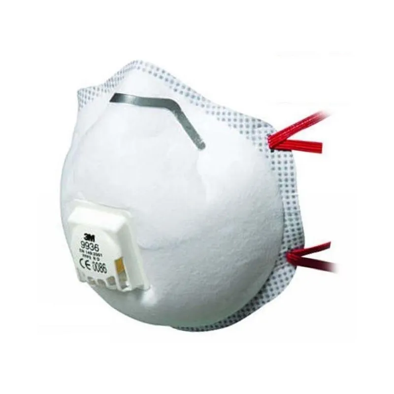 3M 9936 FFP3 Ventilli Asit Gaz ve Toz ve Sis Maskesi