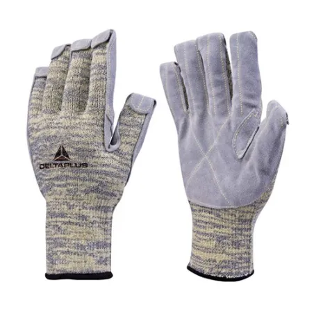 Delta Plus VECUTDX10 5 Kesilme Dirençli Deri Takviyeli Eldiven VENICUT50
