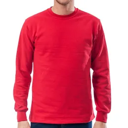 Kırmızı Bisiklet Yaka Sweatshirt