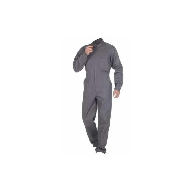 Gri Boy İş Tulumu Gabardin pamuk