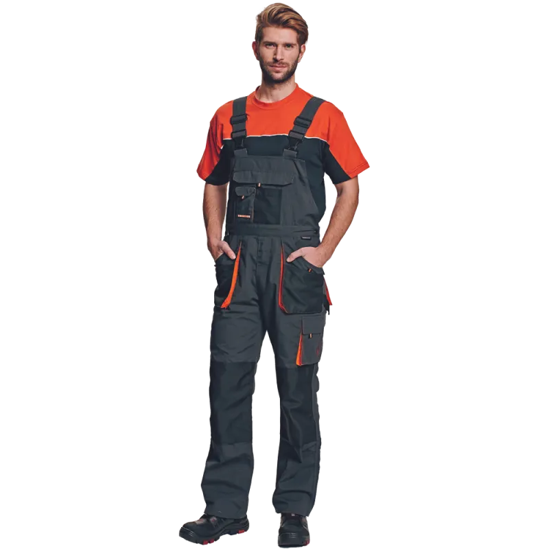 Cerva Emerton Bahçıvan Tulum Siyah