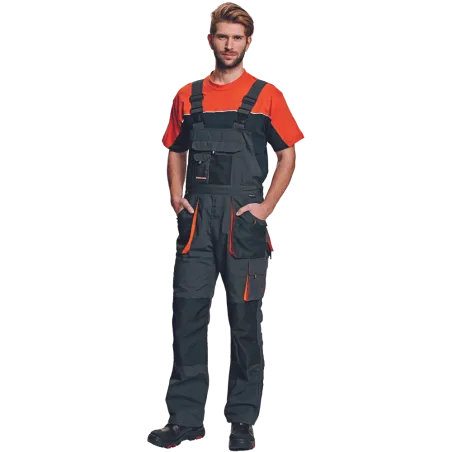 Cerva Emerton Bahçıvan Tulum Siyah