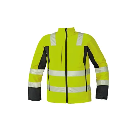 Cerva Malton Reflektif Softshell Mont Sarı
