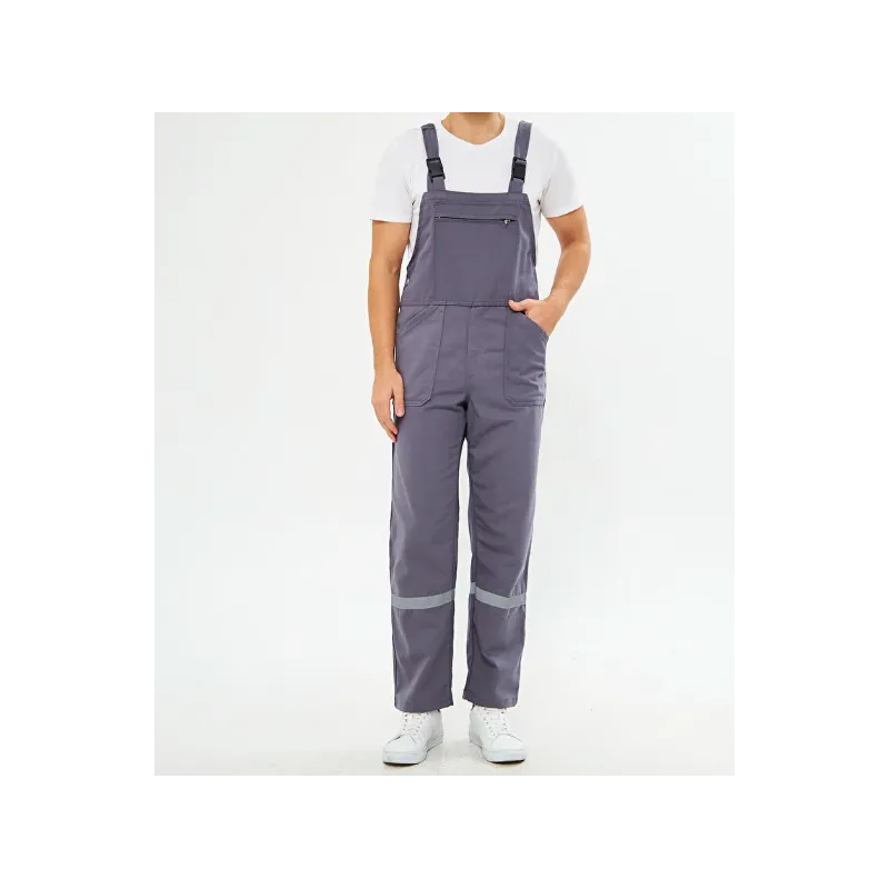 Gri Standart Model Bahçivan İş Tulumu