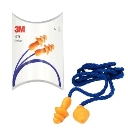 3M 1271 Yıkanabilir İpli Kutulu Kulak Tıkacı