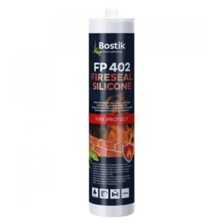 Bostik FP 402 Fireseal Yangına Dayanıklı B1 Silikon 310 ml Beyaz 12 Adet