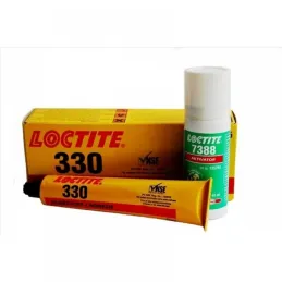 LOCTITE AA 330/7388 Akrilik Yapısal Yapıştırıcı 50/40 Ml Set 12 Adet