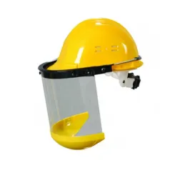 Essafe Ge 1270-2 Vidalı Baret Şeffaf Çene Korumalı Siperlik