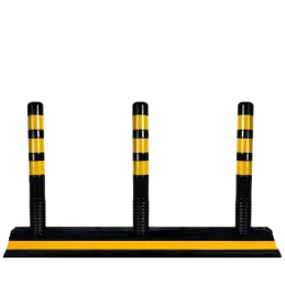 KAUÇUK TABANLI 3 DELİNATÖR 75 CM