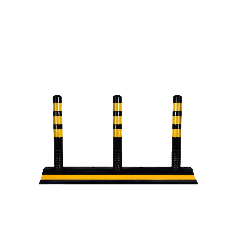 KAUÇUK TABANLI 3 DELİNATÖR 75 CM