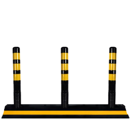 KAUÇUK TABANLI 3 DELİNATÖR 75 CM