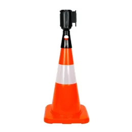 PVC Trafik Konisi 50 cm Reflektifli Trafik Dubası