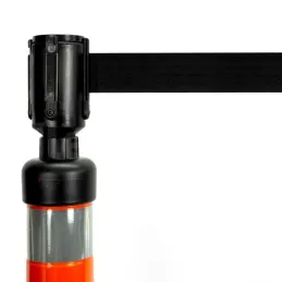 Delinatör Koni ve Dikme İçin İkaz Şeritli Mekanizma