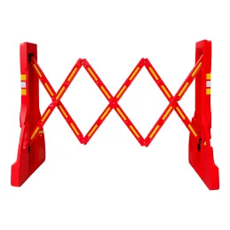 Akordiyon Bariyer Kırmızı 230 x 110 cm