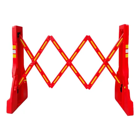 Akordiyon Bariyer Kırmızı 230 x 110 cm