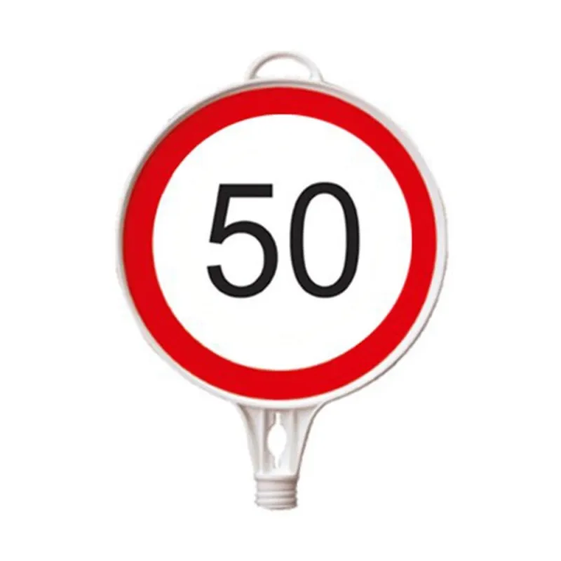 Azami Hız 50 km Yuvarlak Levha Çift Taraf Baskı