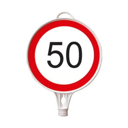 Azami Hız 50 km Yuvarlak Levha Çift Taraf Baskı