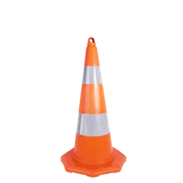 75 CM TPE TRAFİK KONİSİ 1,5 KG  EKO