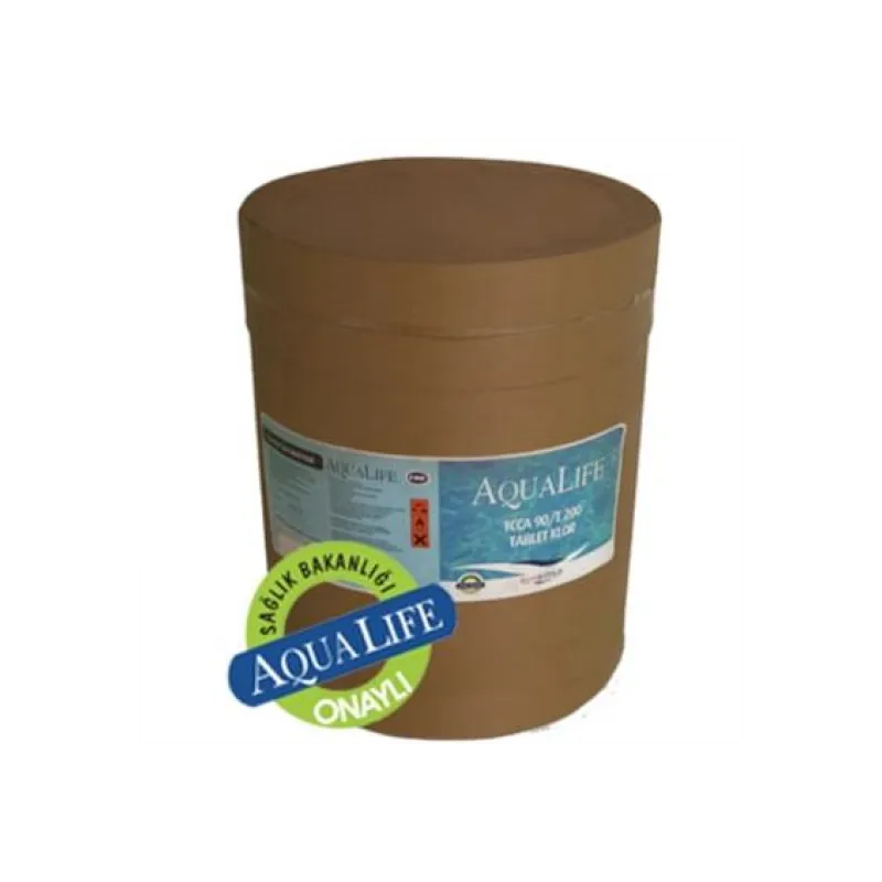 Aqualife Tcca 90 Stabil Aktif Granül Havuz Klor 50 kg