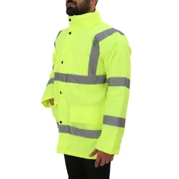 TP Yellow Yüksek Görünüklü Fosforlu İşçi parkası