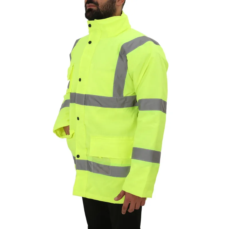 TP Yellow Yüksek Görünüklü Fosforlu İşçi parkası