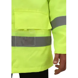 TP Yellow Yüksek Görünüklü Fosforlu İşçi parkası