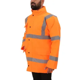 TP Orange Yüksek Görünüklü Fosforlu İşçi parkası