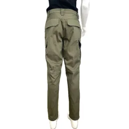 Çok cepli özel tasarım haki iş pantolonu