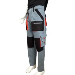 Çok cepli Kot Turuncu cep tasarım teknik iş pantolonu