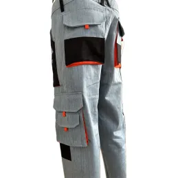 Çok cepli Kot Turuncu cep tasarım teknik iş pantolonu